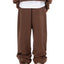 BROKENHEART Brown Joggers | Blowhammer, color_brown