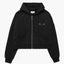 BROKENHEART Black Zip Hoodie | Blowhammer, color_black