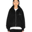 BROKENHEART Black Zip Hoodie | Blowhammer, color_black