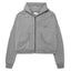 BROKENHEART Grey Zip Hoodie | Blowhammer, color_grey