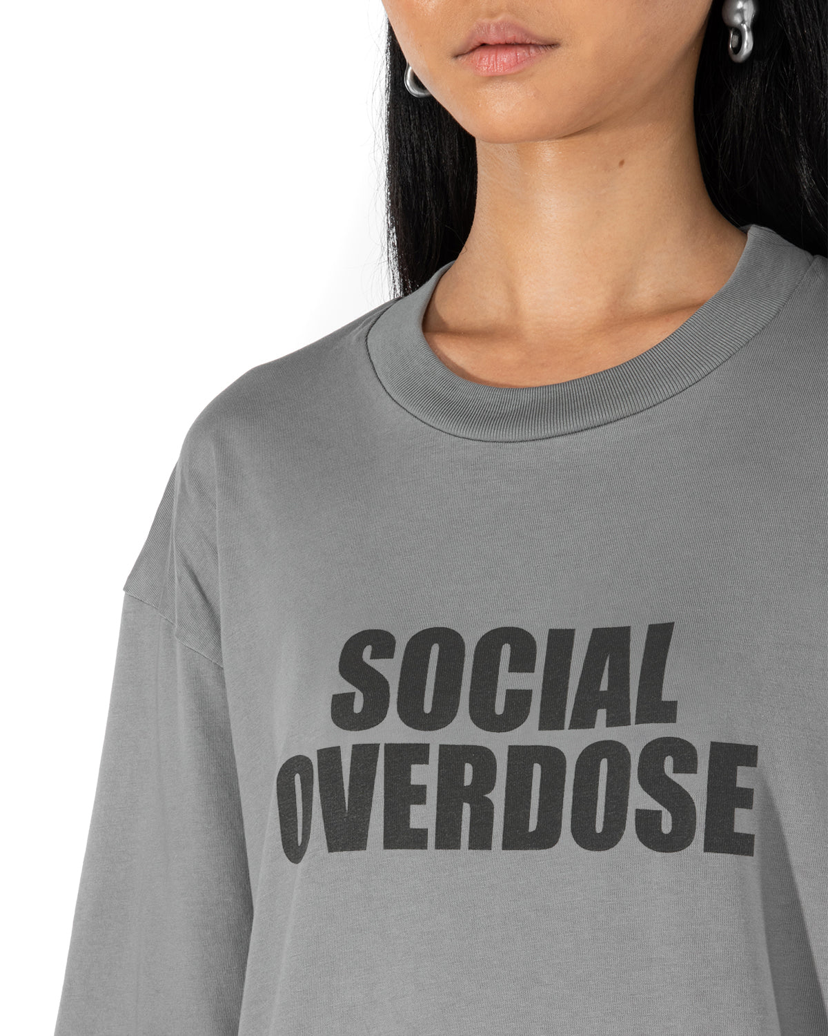 Social Overdose T-Shirt | Blowhammer, color_grey